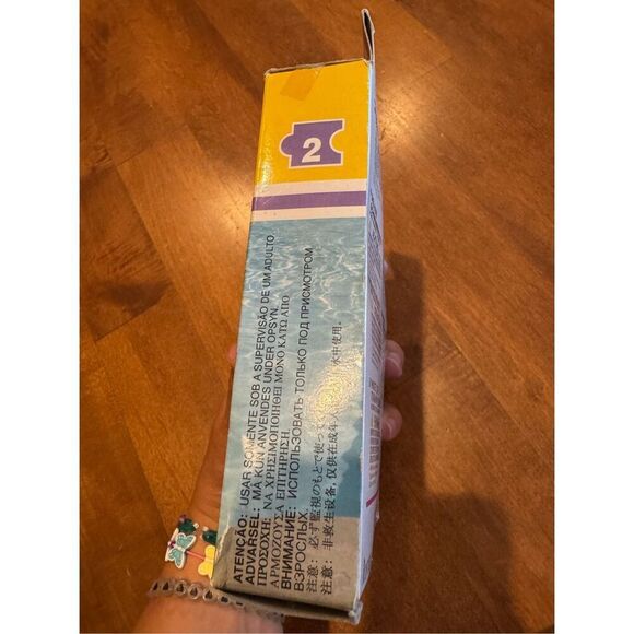 Vintage  new 2003 Intex pool school inflatable swim vest - Picture 3 of 4